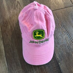 Toddler Pink John Deere Hat